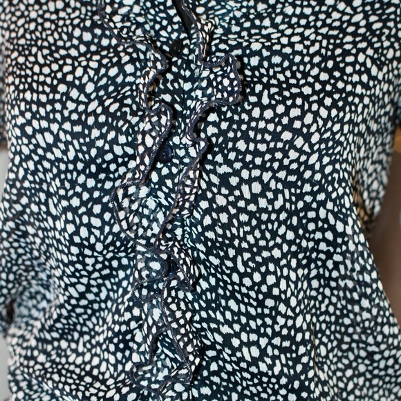 Sheer polka dot Jacob blouse. - Picture 11 of 11